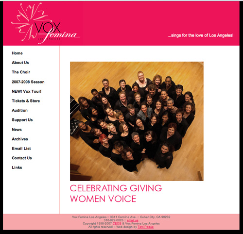 Vox Femina Home Page